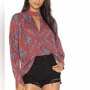 Free People FP Long Sleeve Tunic Top